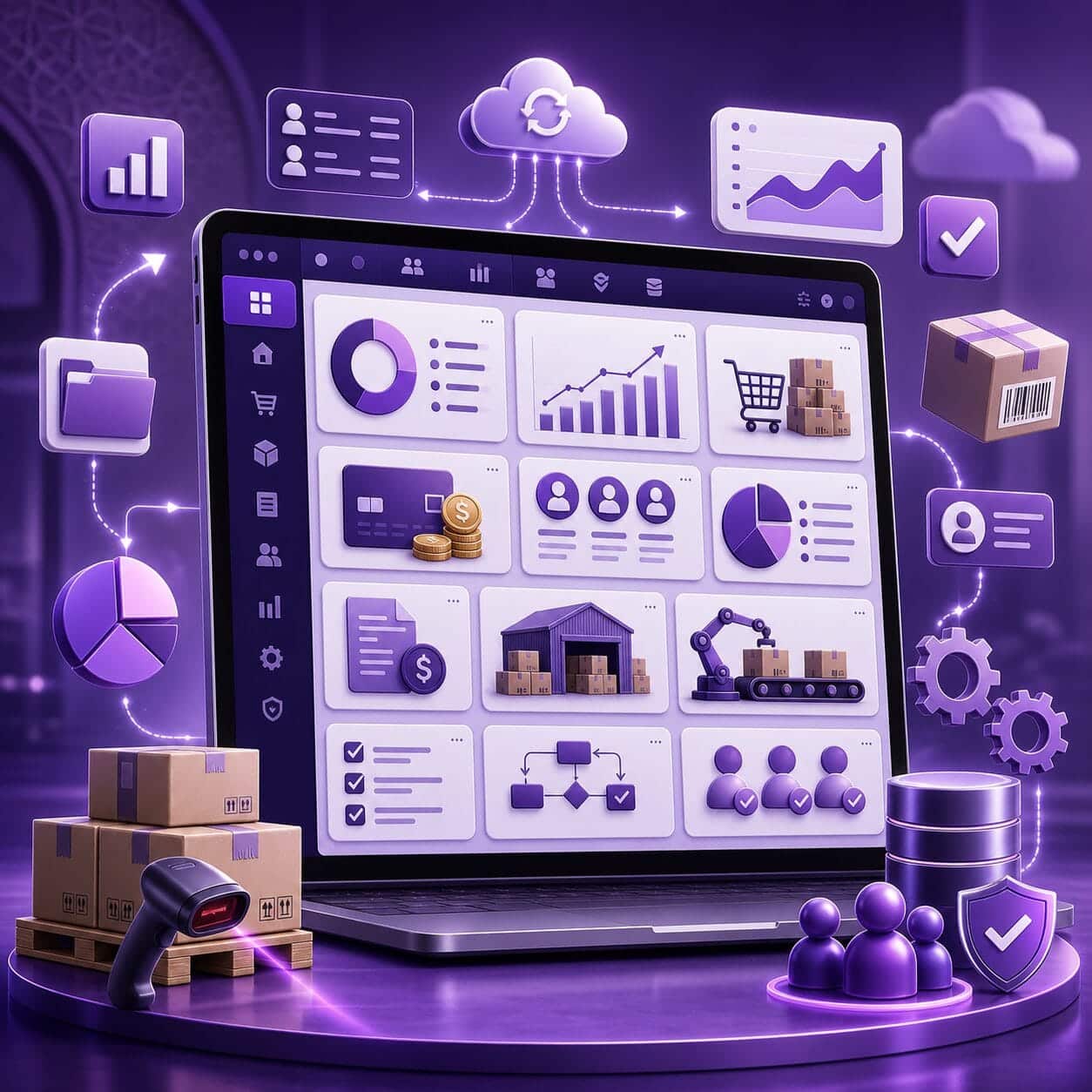 أنظمة إدارة ERP